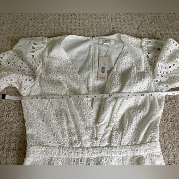 NWT Anthropologie Yumi Kim Be The One Eyelet Dress Size M - Picture 10 of 12